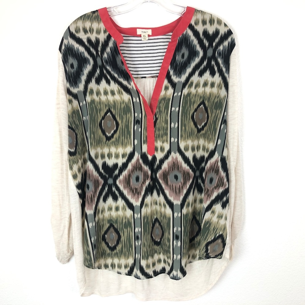 Anthropologie Tiny Sima Henley - Picture 2 of 8